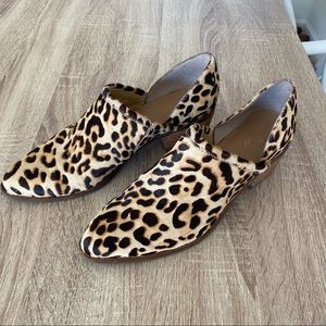 Calf cheetah print booties - perfect for Fall!